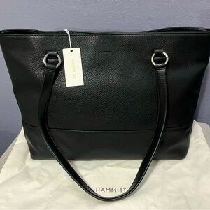 Hammitt Andersen Black Leather Tote Bag